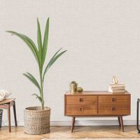 DUTCH WALLCOVERINGS behang thread crèmekleurig DUTCH WALLCOVERINGS behang thread crèmekleurig