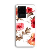 Roosjes: Samsung Galaxy S20 Ultra Transparant Hoesje