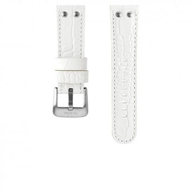 Horlogeband TW Steel TWB04L Leder Wit 24mm