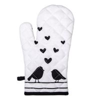 Clayre & Eef Ovenhandschoen vogels Clayre & Eef Ovenhandschoen vogels