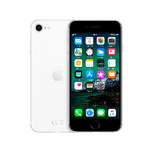Refurbished iPhone SE 2020 64 GB Wit Gebruikt
