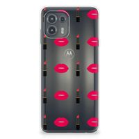 Motorola Edge 20 Lite TPU bumper Lipstick Kiss