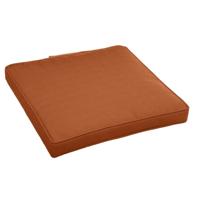 Hesperide Tuinstoelkussen - terra bruin - uv-bestendig - 40x4 cm Hesperide Tuinstoelkussen - terra bruin - uv-bestendig - 40x4 cm