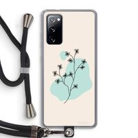 Love your petals: Samsung Galaxy S20 FE / S20 FE 5G Transparant Hoesje met koord