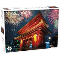 Tactic Puzzel Around the World: Temple in Asakusa, Japan puzzel 1000 stukjes