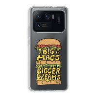 Big Macs Bigger Dreams: Xiaomi Mi 11 Ultra Transparant Hoesje