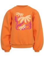 LOOXS Little winter sweater meisjes - oranje - sportief/scuba
