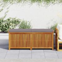 Kussenbox voor buiten 150x50x60,5 cm massief acaciahout