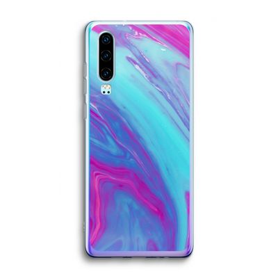 Zweverige regenboog: Huawei P30 Transparant Hoesje