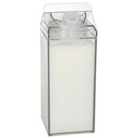 Gerimport Koelkast organizer - sap / melk kan - met dispenser deksel - 1,1 liter - kunststof