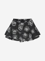 Nik&Nik zomer skort meisjes - zwart - Rose