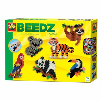 Ses creative beedz strijkkralen - jungle dieren