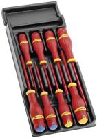 Facom module van 8 geïsoleerde protwist® schroevendraaiers - 1000 volt - mod.at1ve