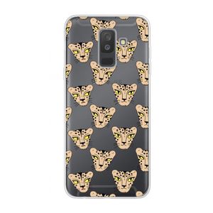 Tijger: Samsung Galaxy A6 Plus (2018) Transparant Hoesje
