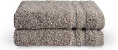 Byrklund Handdoeken Set 2-delig 2x30x50 100% katoen Taupe