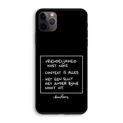 Mijn Motto's: iPhone 11 Pro Biologisch afbreekbaar hoesje