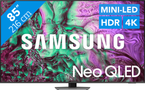 Samsung QN85D QE85QN85DBT 2,16 m (85") 4K Ultra HD Smart TV Wifi Koolstof, Zilver