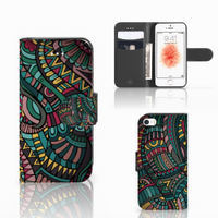 Apple iPhone 5 | 5s | SE Telefoon Hoesje Aztec - thumbnail