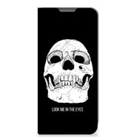 Mobiel BookCase OPPO A77 5G | A57 5G Skull Eyes