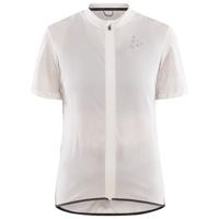 Craft Core Endurance lumen fietsshirt korte mouw aswit dames