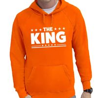 Oranje The King hoodie heren