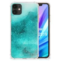 Back Cover Apple iPhone 11 Painting Blue