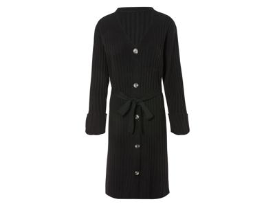esmara Gebreid dames vest (S (36/38), Zwart)