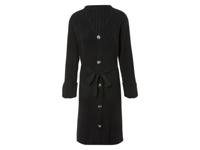 esmara Gebreid dames vest (S (36/38), Zwart)