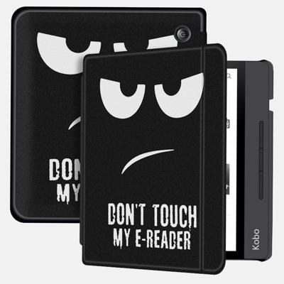 Lunso Kobo Libra H20 hoes (7 inch) - sleep cover - Don&apos;t Touch