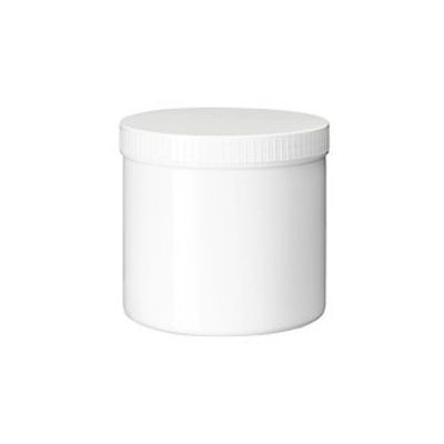 Blockland Zalfpot wit PP plastobel gedopt 1500ml (12 st)