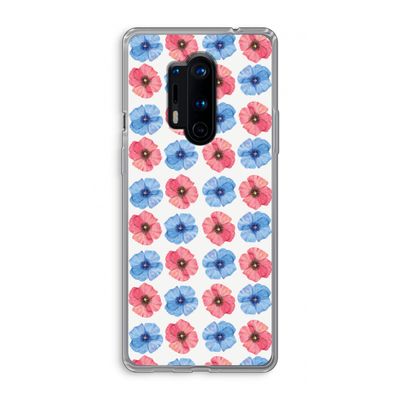Klaproosjes: OnePlus 8 Pro Transparant Hoesje