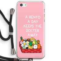 Bento a day: iPhone 5 / 5S / SE Transparant Hoesje met koord Bento a day: iPhone 5 / 5S / SE Transparant Hoesje met koord
