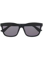 Gucci Eyewear lunettes de soleil à monture rectangulaire - Noir