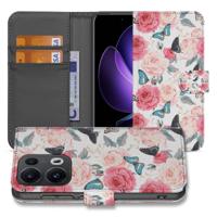OPPO Reno 13 Pro Hoesje Butterfly Roses