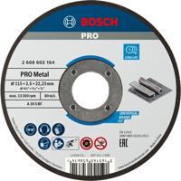 Bosch Accessoires doorslijpschijf recht standard for metal a 30 s bf, 115 mm, 22,23 mm, 2,5 mm 1 stuks - 2608603164