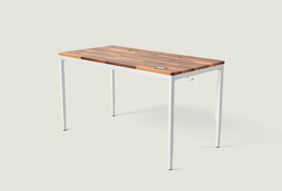 Desktronic HomeMax bureau - Wit / Massief Walnoot / 160x80 cm