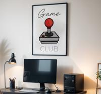 Spelclub videogame poster Spelclub videogame poster