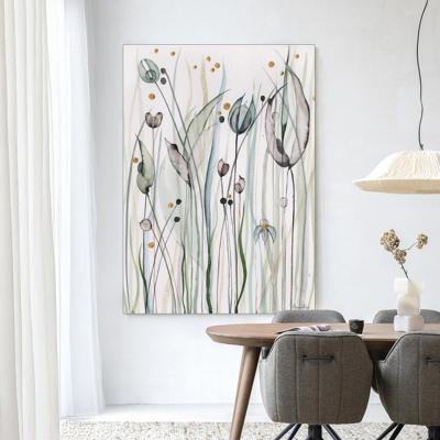 Urban Cotton Wandkleed 'Dreamy Landscape' 80 x 110cm in Frame - black