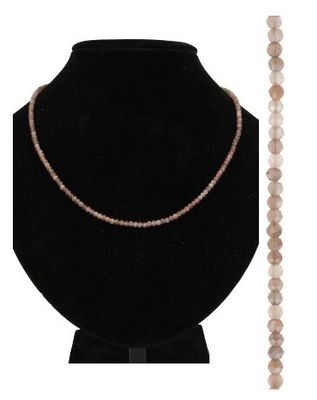 Edelstenen Ketting Maansteen Oranje - Summer Vibes