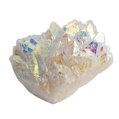 Ruwe Aura Kwarts Edelsteen Cluster 50-100 mm