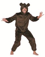 Beren kostuum bruin - thumbnail