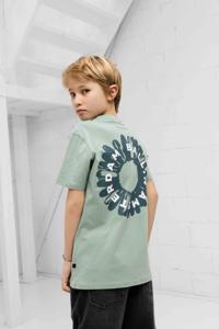 Ballin Amsterdam Bloom T-shirt Kids Groen - Maat 128 - Kleur: Groen | Soccerfanshop