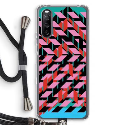 Skew Blush 2: Sony Sony Xperia 10 III Transparant Hoesje met koord