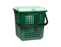 Biomat Gft container airbox met luchtgaten - 26 x 19,8 x 25,6 cm - 7l