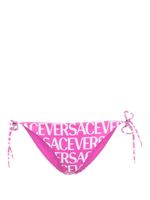 Versace bas de bikini à logo imprimé - Rose