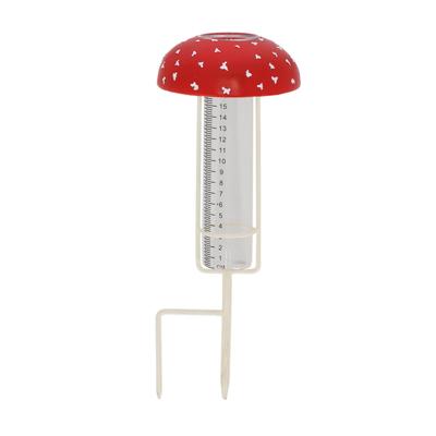 Esschert Design Regenmeter vliegenzwam