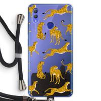 Luipaard: Honor Note 10 Transparant Hoesje met koord