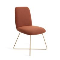 Jesper Home Eetkamerstoel 'Taiwa' Cross Gold, kleur Hearth Harmony