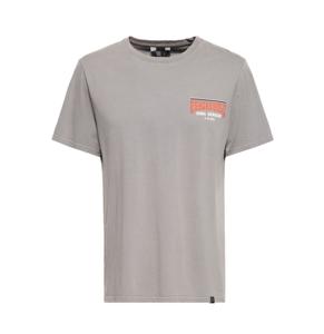 King Kerosin Psychedelic T-Shirt Charcoal Grey-M