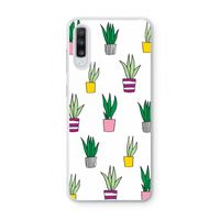 Sanseveria: Samsung Galaxy A70 Transparant Hoesje